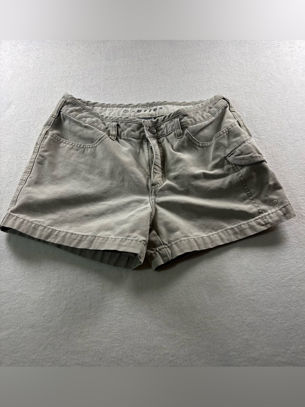 Vintage The North Face Women's Tan Cargo Shorts